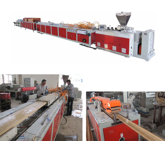 WPC-one-step-extrusion-line